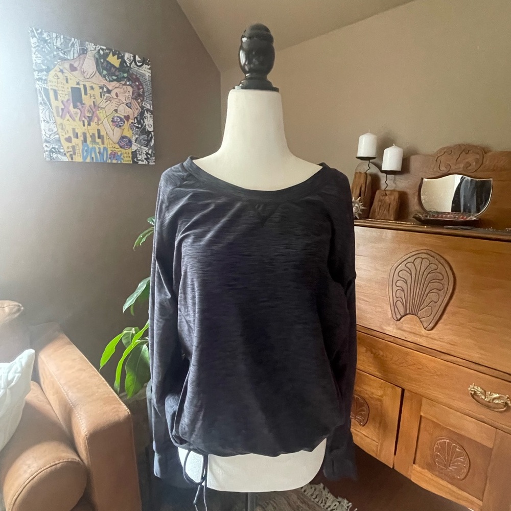 Prana Women's Black/Grey Sweatshirt